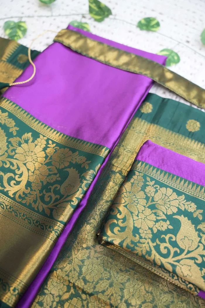 South Indian Festival Traditional Half Saree Sundarii - Image 53