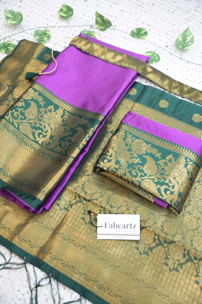 South Indian Festival Traditional Half Saree Sundarii - Image 54