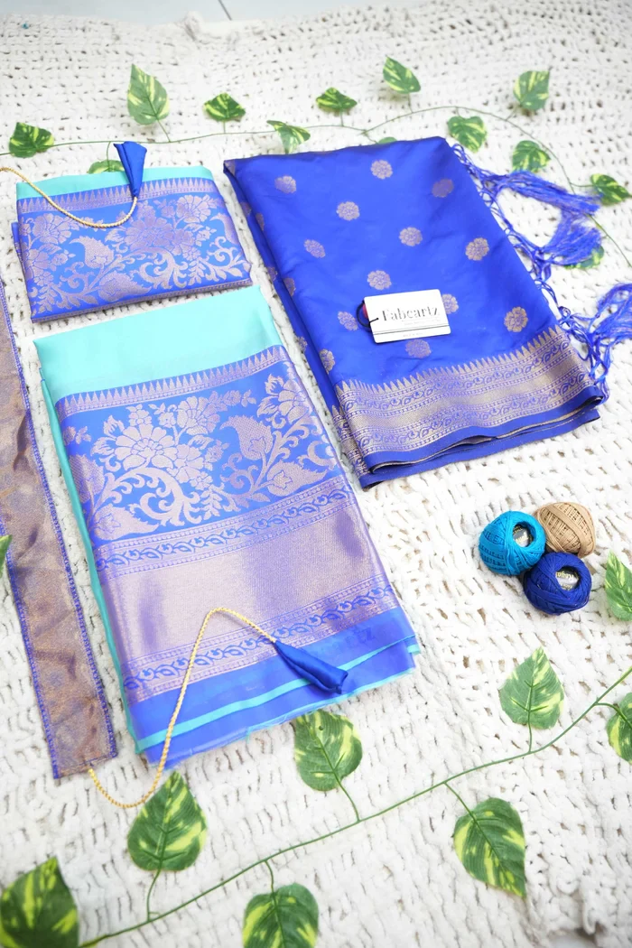 South Indian Festival Traditional Half Saree Sundarii - Image 70