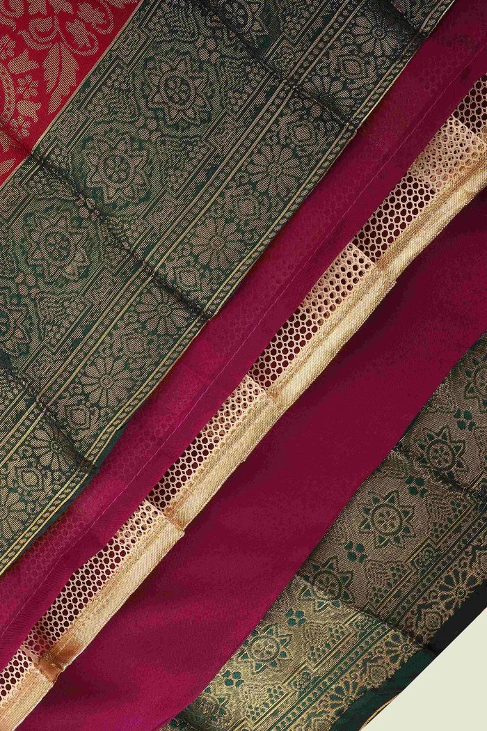 South Indian Festival Traditional Half Saree UniversalPlain - Image 21