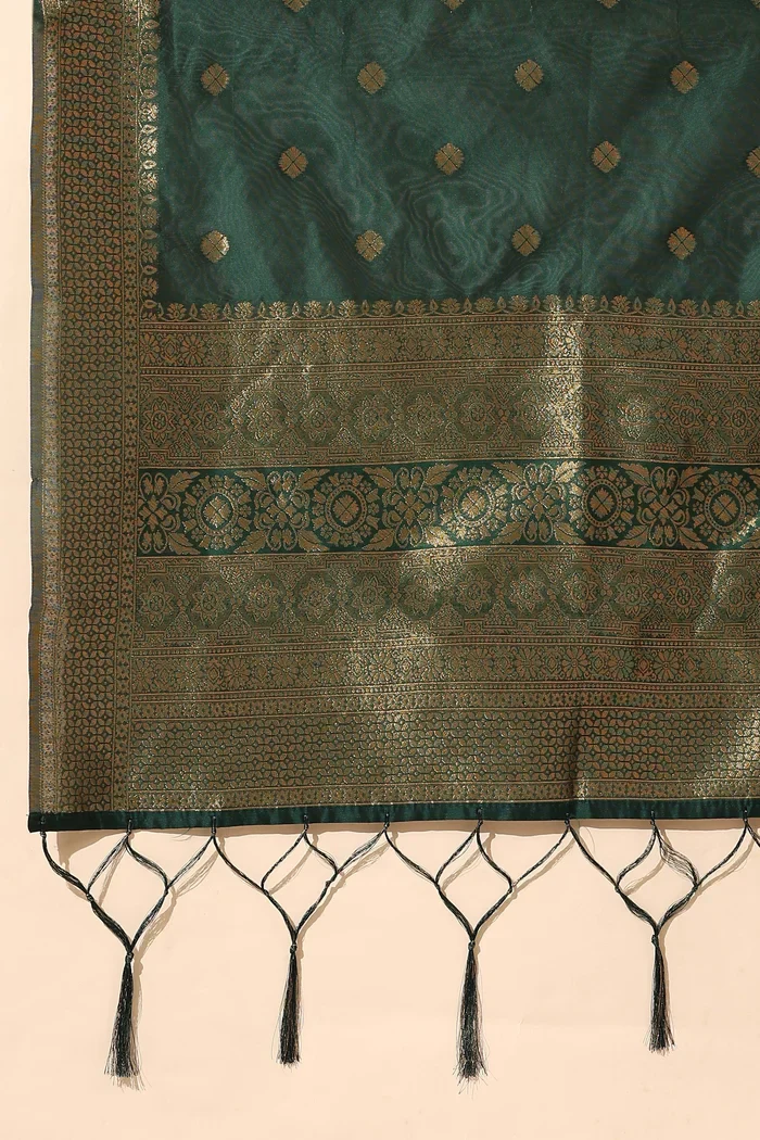 South Indian Festival Traditional Half Saree UniversalPlain - Image 22