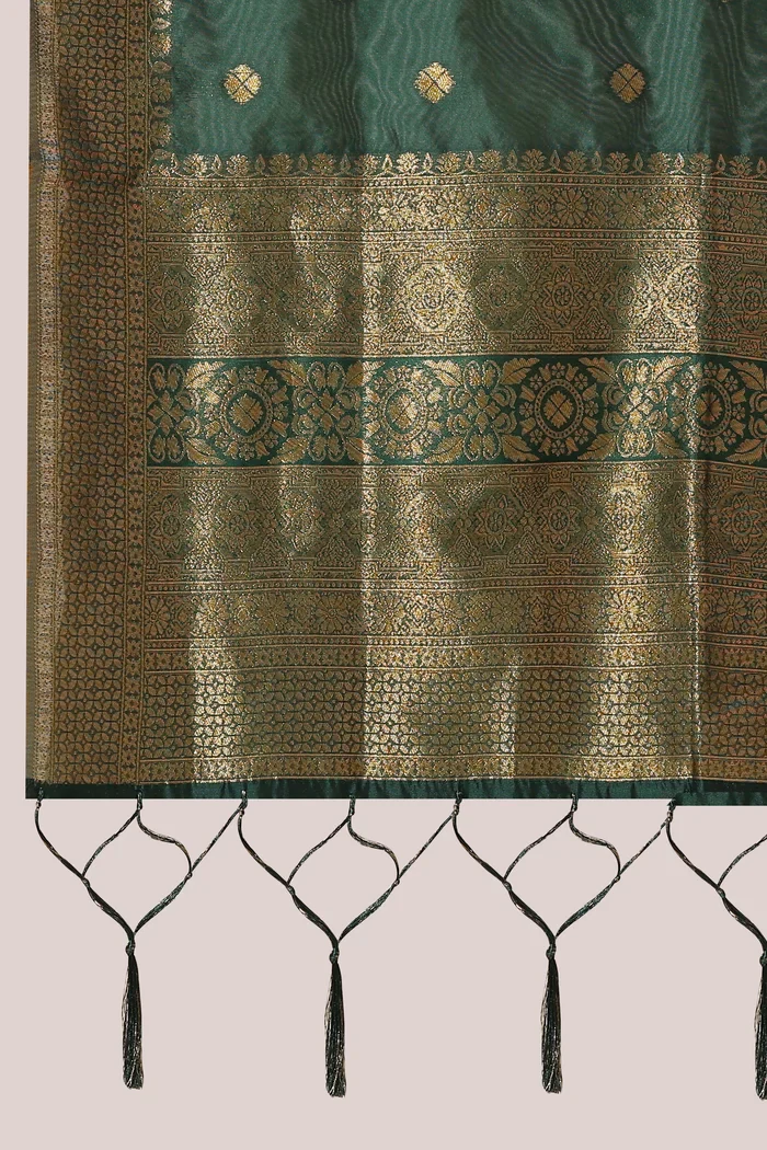 South Indian Festival Traditional Half Saree UniversalPlain - Image 54