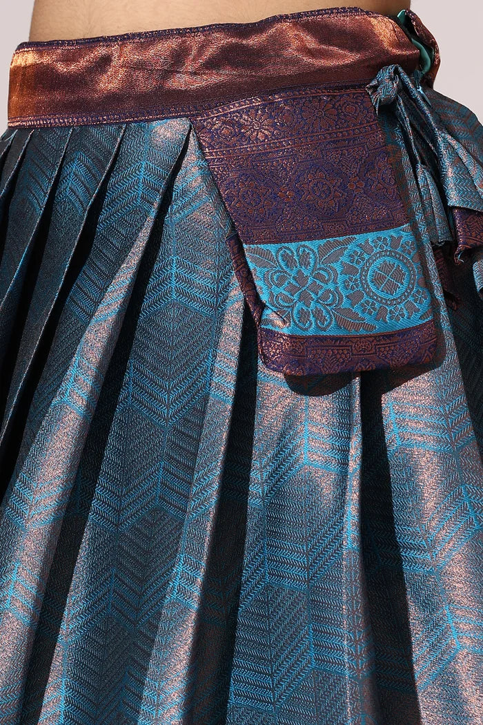 South Indian Festival Traditional Half Saree UniversalWork - Image 28