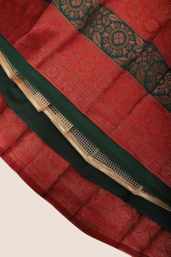 South Indian Festival Traditional Half Saree UniversalWork - Image 40