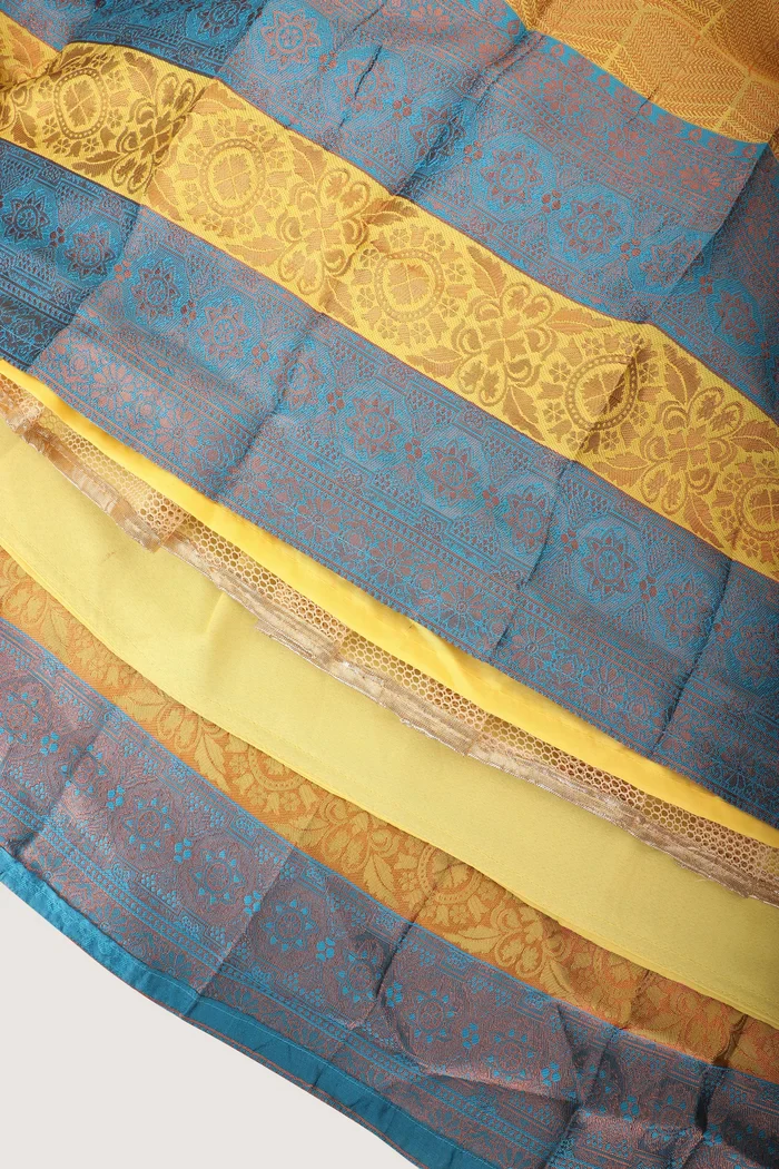 South Indian Festival Traditional Half Saree UniversalWork - Image 51