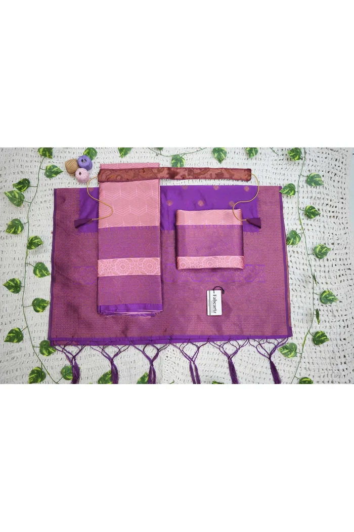 South Indian Festival Traditional Half Saree UniversalWork - Image 59