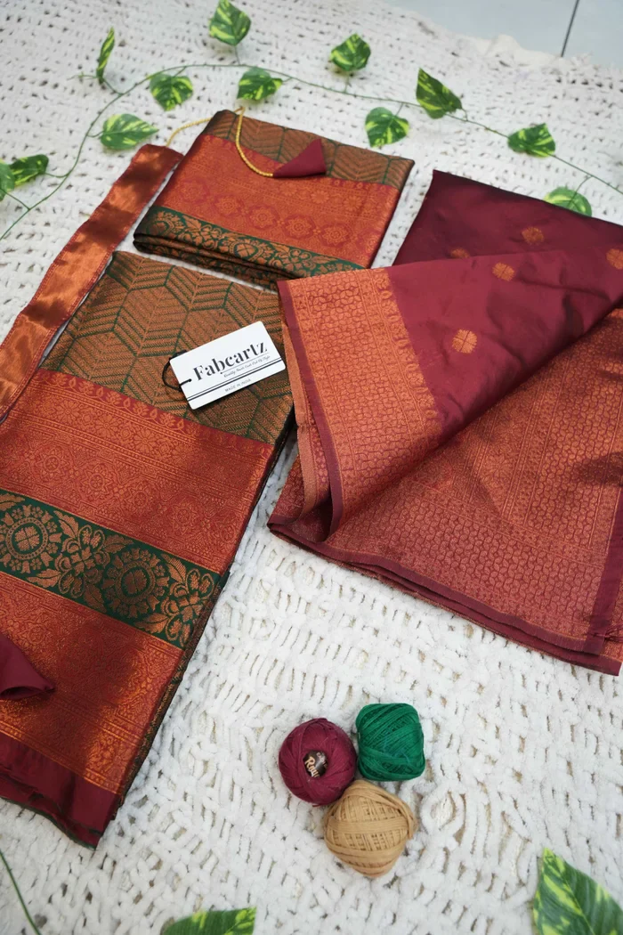South Indian Festival Traditional Half Saree UniversalWork - Image 61