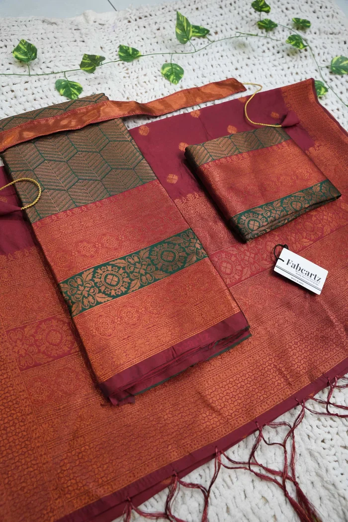 South Indian Festival Traditional Half Saree UniversalWork - Image 63