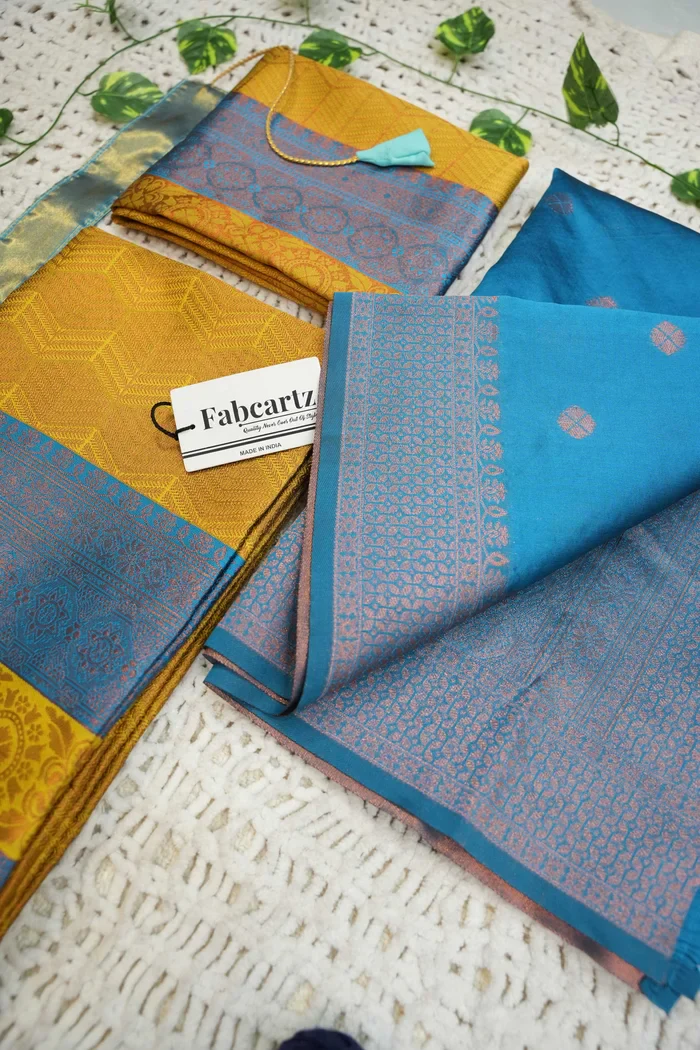 South Indian Festival Traditional Half Saree UniversalWork - Image 83