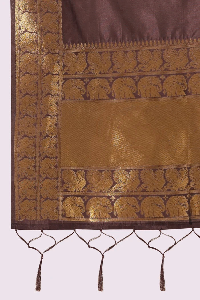South Indian Festival Traditional Half Saree Yogeshwari - Image 18