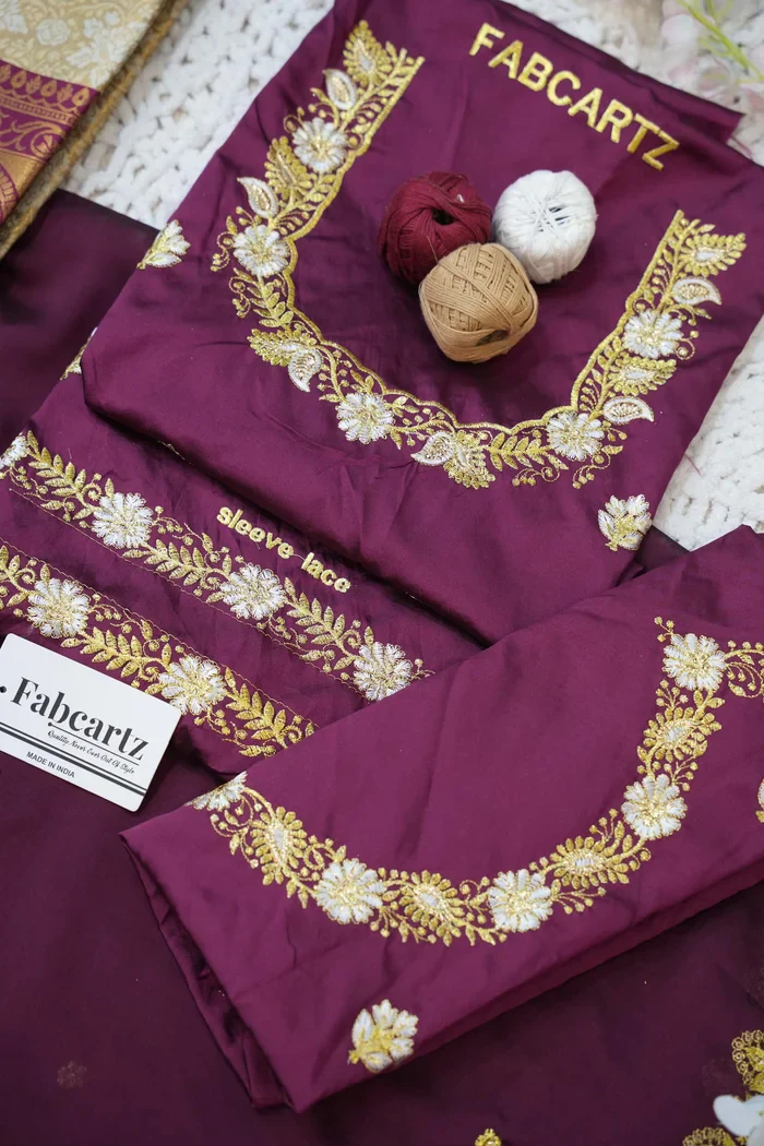 Women's Woven Design zari work Half Saree with Embroidered Blouse and Dupatta StarWars - Image 51