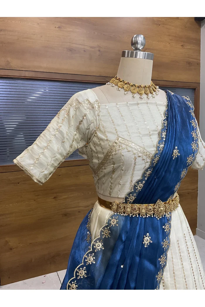 South Indian Festival Traditional Lehenga Choli Suneo - Image 29