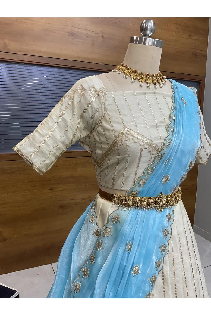 South Indian Festival Traditional Lehenga Choli Suneo - Image 41