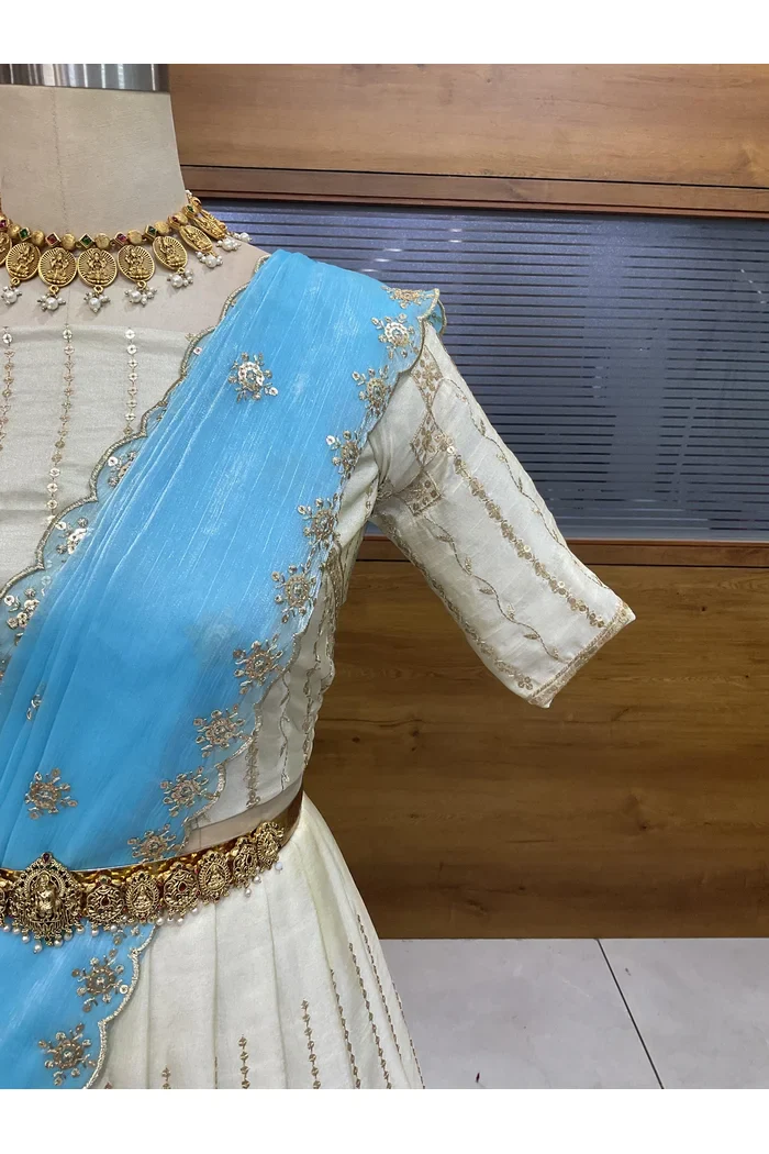 South Indian Festival Traditional Lehenga Choli Suneo - Image 43