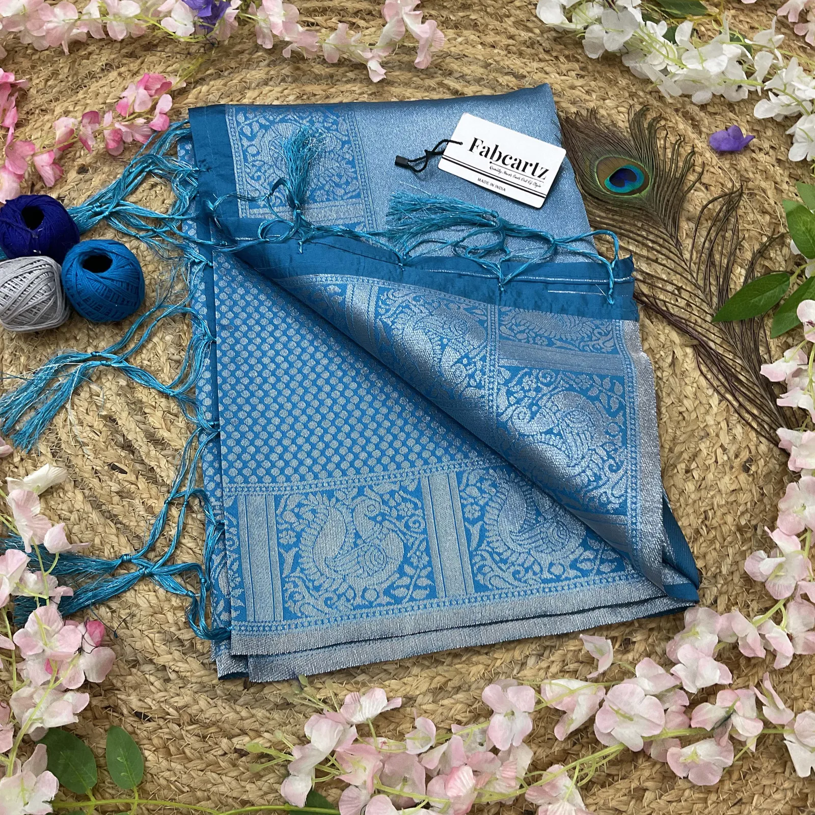 Beautiful Jacquard Woven Design Dupatta for women | Only Dupatta SupriyaDup - Image 11