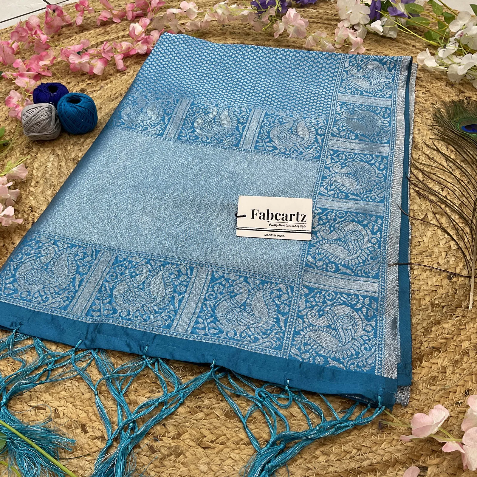 Beautiful Jacquard Woven Design Dupatta for women | Only Dupatta SupriyaDup - Image 12