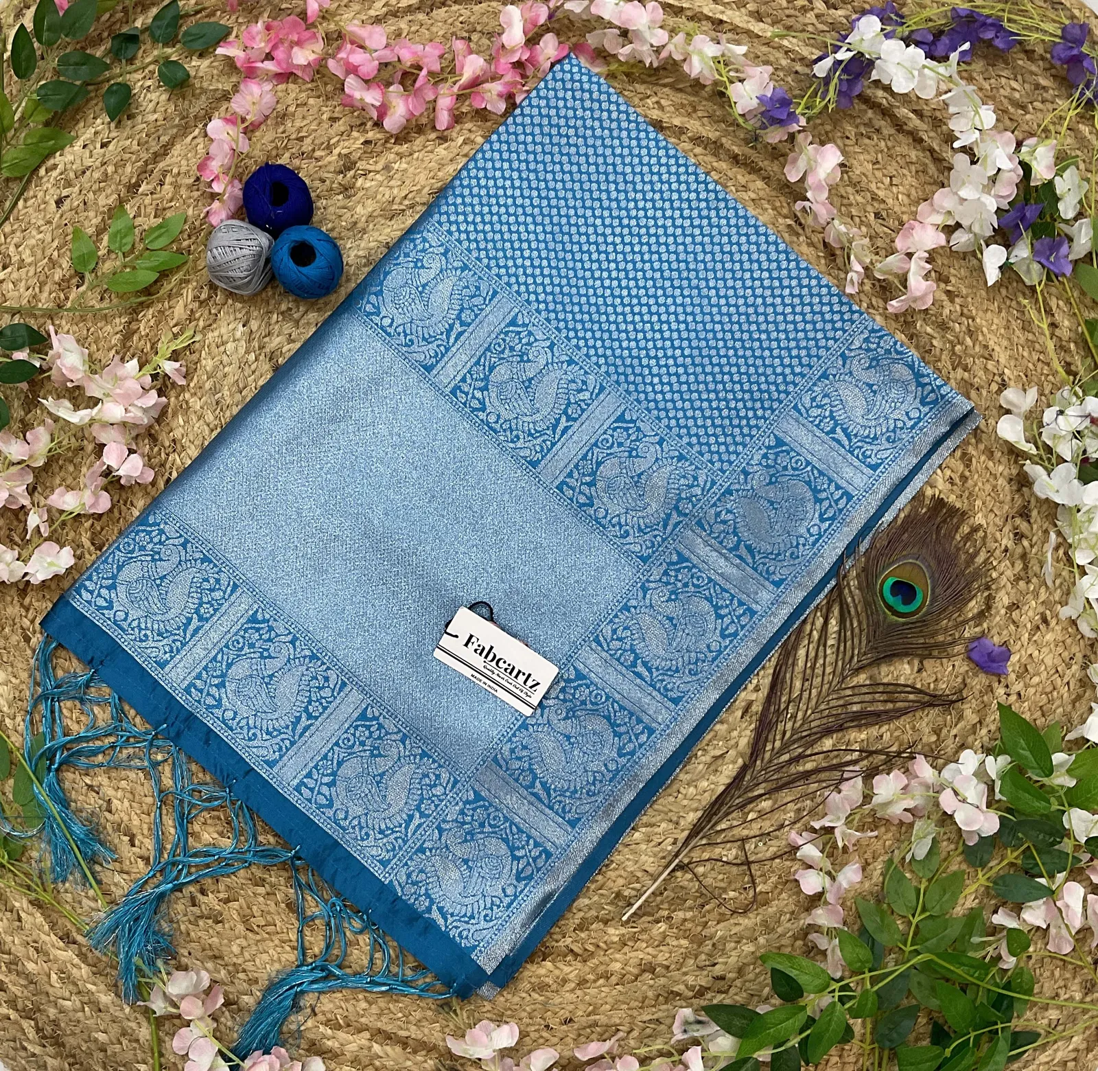 Beautiful Jacquard Woven Design Dupatta for women | Only Dupatta SupriyaDup - Image 7