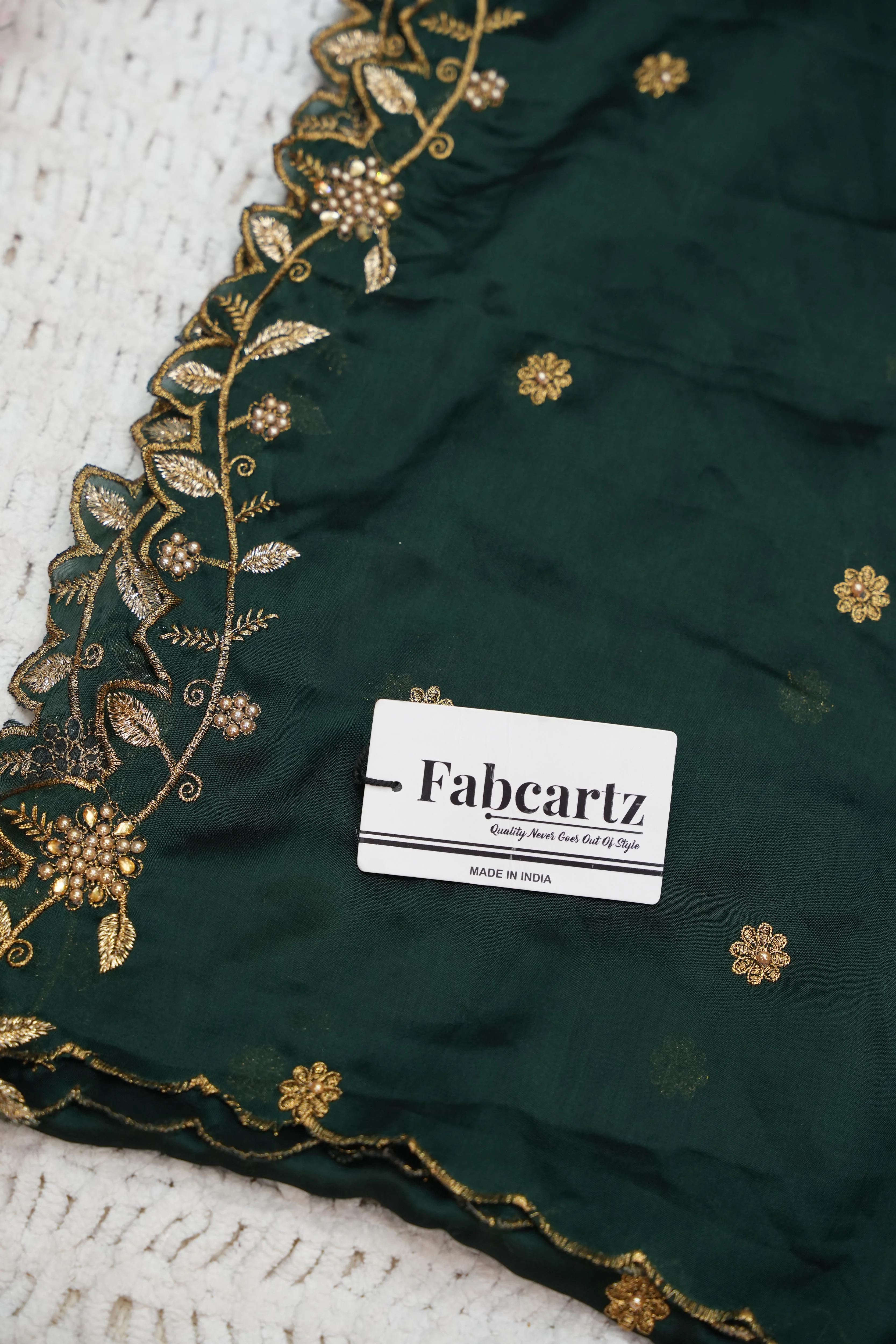 Women's Woven Design zari work Half Saree with Embroidered Blouse and Dupatta Taj Mahal - Image 31