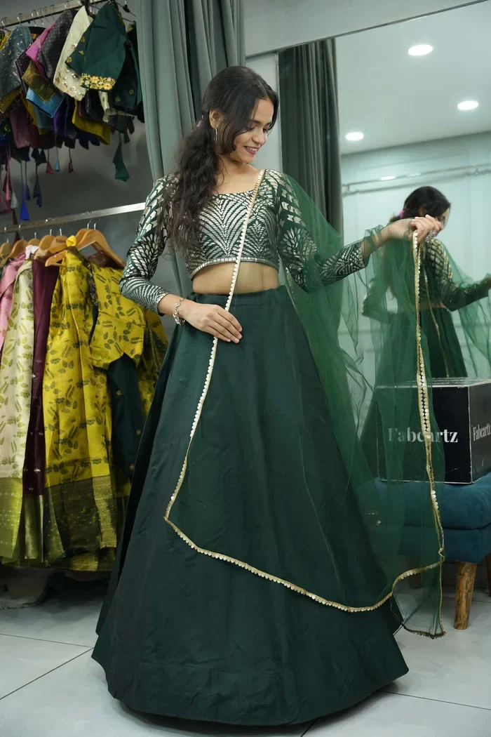 Women's Lehenga Choli with Dupatta for Women Vikrant - Image 10
