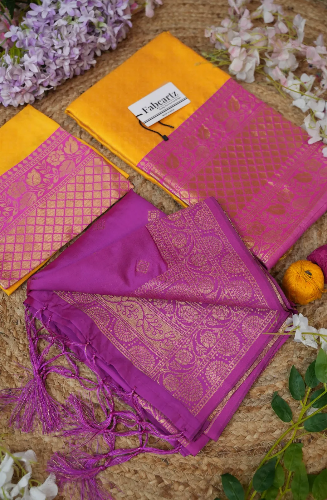 New Kids Traditional South Indian Half Saree Vrinda - Image 10