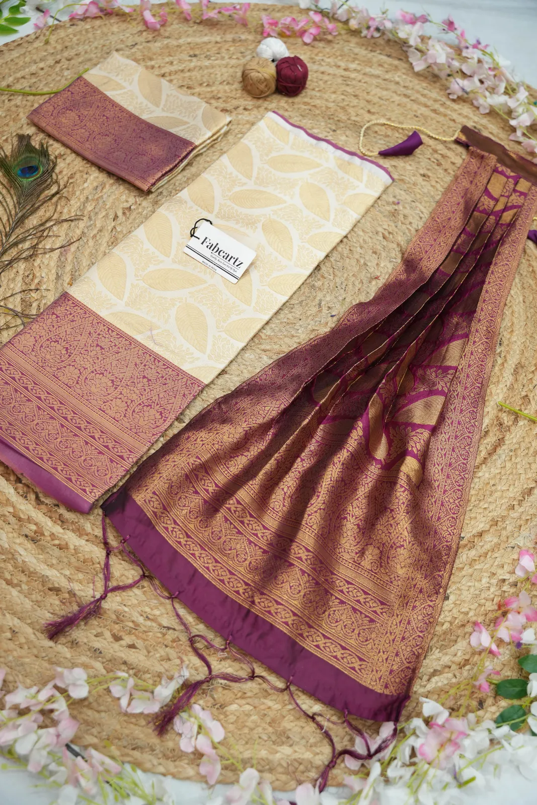 New Kids Traditional South Indian Half Saree ZarikaKIDS - Image 20