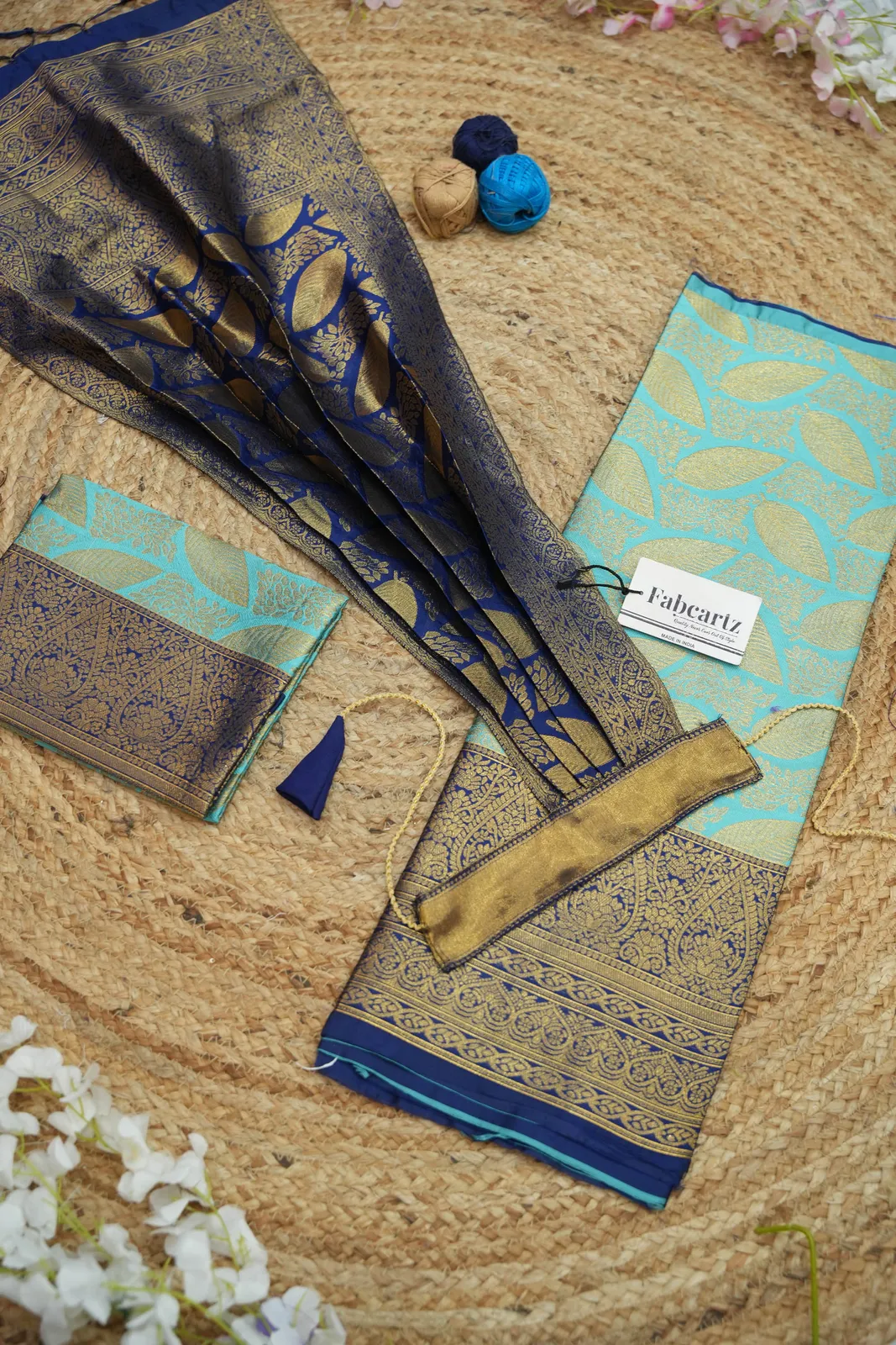 New Kids Traditional South Indian Half Saree ZarikaKIDS - Image 26